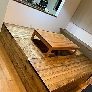 IKEA 掘りごたつのおしゃれなアレンジ・飾り方のインテリア実例