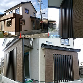 壁/天井/外観《新築工事中》/新居建築中/機能性重視/LIXIL窓...などのインテリア実例 - 2016-11-28 14:40:41