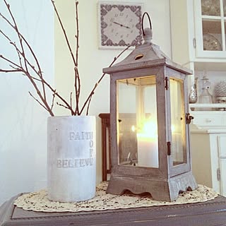 リビング/Fireplace/Twigs/Candle/living room...などのインテリア実例 - 2013-01-15 23:52:17