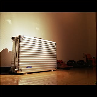 玄関/入り口/革靴/RIMOWA /足場板/DIY...などのインテリア実例 - 2015-10-16 19:44:31