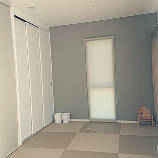 部屋全体/和室/グレーインテリア/シンプルモダン/100均...などのインテリア実例 - 2021-11-08 13:33:52