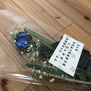ありがとう♡/サプライズ♡/結婚記念日♡/みなさんの素敵なお部屋憧れます/青い薔薇...などのインテリア実例 - 2020-06-11 13:34:02