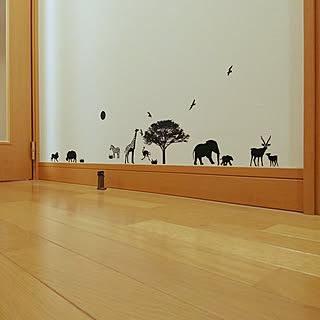 壁/天井/動物/RC山口♡/汚家改造計画中～/100均中毒症...などのインテリア実例 - 2016-11-11 17:35:25