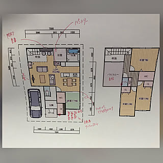 間取り図 4ldkのレイアウト おしゃれなインテリアコーディネートの実例 Roomclip ルームクリップ
