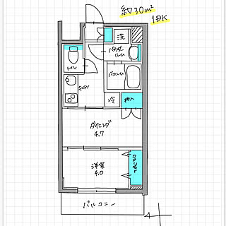 部屋全体/猫/猫と暮らすマンション/都内マンション/都内一人暮らし...などのインテリア実例 - 2023-08-13 17:32:34