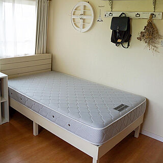 ベッド/ナチュラルインテリア/子ども部屋/ベッド作り/作り方はInstagramにて...などのインテリア実例 - 2020-05-05 20:32:26