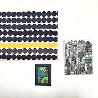 壁/天井/Tiger Copenhagen/タイガーコペンハーゲン/マリメッコファブリックパネル/marimekko...などのインテリア実例 - 2015-06-29 05:55:01