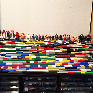 棚/ミニフィグ/LEGO/DIYのインテリア実例 - 2017-04-28 00:32:35