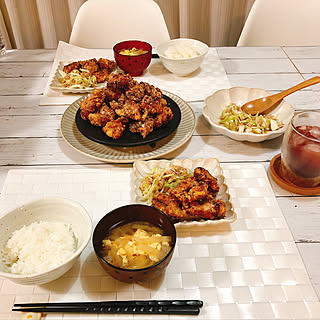 大好き♡/お気に入り/ニトリのお皿/ニトリ/夜ご飯Picでスミマセン...などのインテリア実例 - 2020-09-16 23:06:44