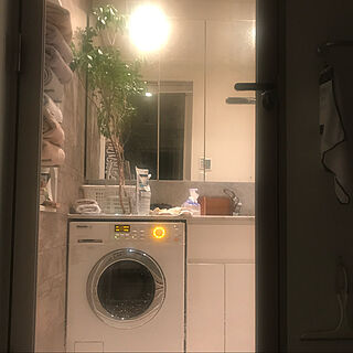 ミーレ洗濯機/観葉植物/バス/トイレのインテリア実例 - 2020-05-01 10:40:46