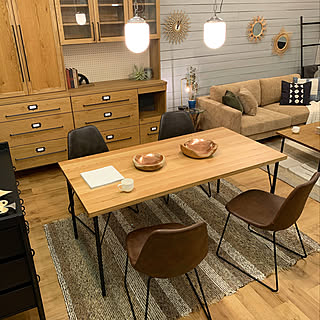 インダストリアル/ダイニングテーブル/ダイニング/西海岸/ソファ...などのインテリア実例 - 2020-01-23 20:23:38