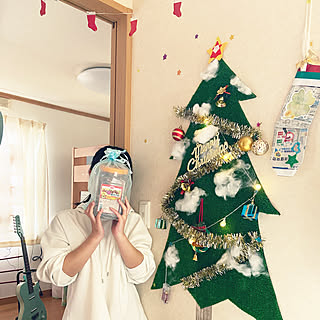 クリスマスツリー自作のインテリア実例 Roomclip ルームクリップ