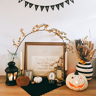 ハロウィン ナチュラルキッチンのインテリア実例 Roomclip ルームクリップ
