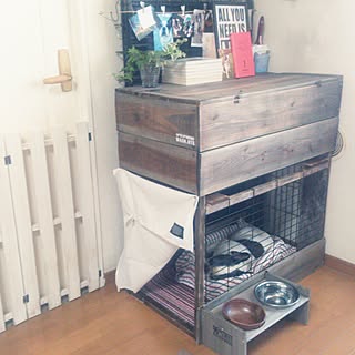 犬小屋 犬小屋diyのインテリア 手作りの実例 Roomclip ルームクリップ