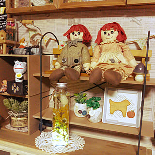 棚/ナチュラルインテリア/2018-06-18/わんこと暮らす家/みなさんありがとう♡...などのインテリア実例 - 2018-06-18 20:24:43