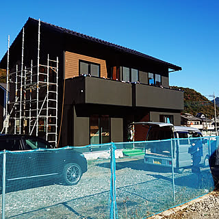 黒い家 外壁黒のインテリア実例 Roomclip ルームクリップ