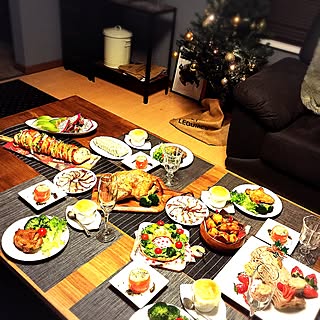 クリスマス料理のインテリア実例 Roomclip ルームクリップ