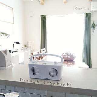 ポータブルスピーカー/気化式加湿器/見せ梁天井/スポットライト/エコクラフトカゴ...などのインテリア実例 - 2019-01-29 14:12:25
