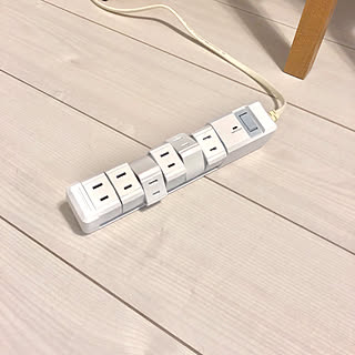 延長コードのインテリア実例 Roomclip ルームクリップ