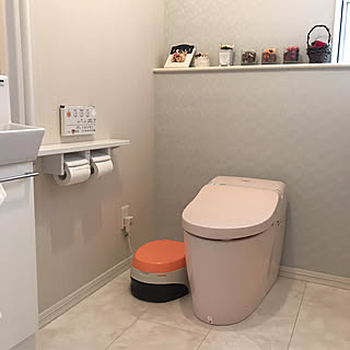 ピンクのトイレのおしゃれなアレンジ 飾り方のインテリア実例 Roomclip ルームクリップ