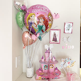 ディズニープリンセス 誕生日飾り付けのおしゃれなアレンジ 飾り方のインテリア実例 Roomclip ルームクリップ ディズニープリンセス 誕生日飾り付けのおしゃれなアレンジ 飾り方のインテリア実例 Roomclip ルームクリップ