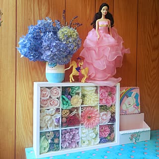 玄関/入り口/築60年/いいねコメありがとう(〃∇〃)/紫陽花/ぴろちゃんバービー...などのインテリア実例 - 2017-06-16 17:30:47