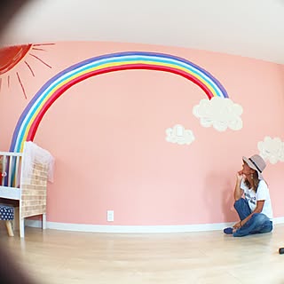 絵 虹のおしゃれなアレンジ 飾り方のインテリア実例 Roomclip ルームクリップ