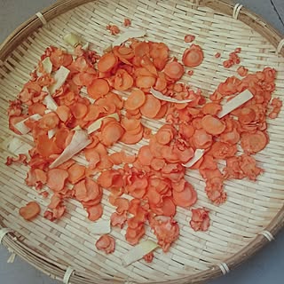 インテリアじゃなくてすみません/100均/野菜/日光浴/乾燥野菜...などのインテリア実例 - 2017-05-14 18:00:02