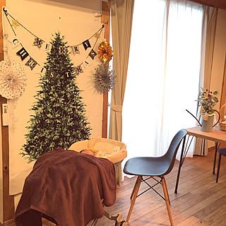 部屋全体/ユーカリポポラス/イームズ リプロダクト/トーカイ ツリータペストリー/ツリータペストリー...などのインテリア実例 - 2017-12-18 16:46:27