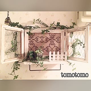 バス/トイレ/かつ、オリジナリティーを(≧∇≦)/皆さんのを参考に/フェイクグリーン/雑貨たち...などのインテリア実例 - 2015-06-13 21:23:12