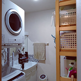 バス/トイレ/リンナイ/ガス乾燥機/乾太くん/狭小住宅...などのインテリア実例 - 2019-09-05 21:27:50