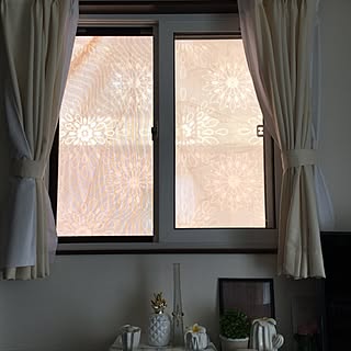 壁/天井/サンシェード/オーニング窓/サボテンフラワーベース/パイナップルオブジェ...などのインテリア実例 - 2017-07-08 19:56:02