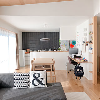 部屋全体/いいね&フォローありがとうございます♡/RCの出会いに感謝♡/こどものいる暮らし/unico ダイニングテーブル...などのインテリア実例 - 2018-12-20 16:13:58