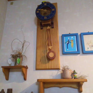 時計 東急ハンズのインテリア実例 Roomclip ルームクリップ