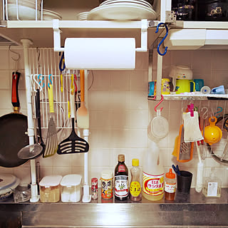 社宅/社宅住まい/100均/100均収納/キッチンペーパーホルダー...などのインテリア実例 - 2020-02-24 13:42:13