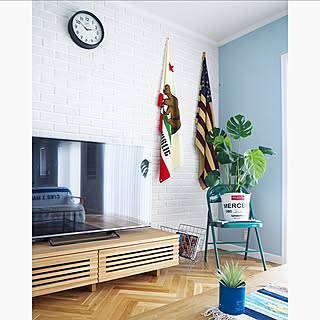 壁 天井 フラッグのインテリア実例 Roomclip ルームクリップ