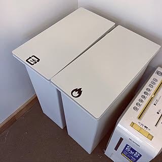 ゴミ分別ステッカーのインテリア実例 Roomclip ルームクリップ