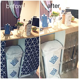 ダイソー ひものれんのインテリア実例 Roomclip ルームクリップ