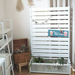 部屋全体/犬と暮らす家/子供と暮らす家/白×natural/くらしのeショップモニター...などのインテリア実例 - 2018-07-29 10:25:48