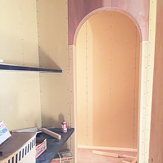 アール垂れ壁のインテリア実例 Roomclip ルームクリップ
