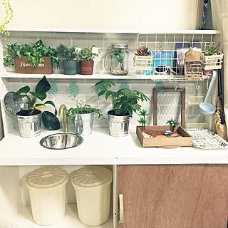 廃材diy ままごとキッチンdiyのインテリア 手作りの実例 Roomclip ルームクリップ