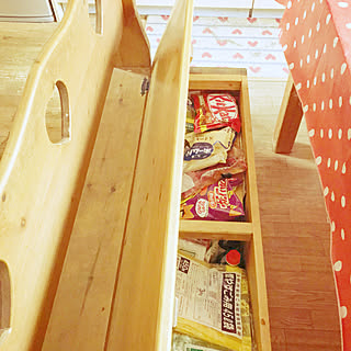 キッチン/木製ダイニングベンチチェア/木製ダイニングセット/〇〇の下収納アイデア/10000人の暮らし...などのインテリア実例 - 2018-02-15 19:46:20