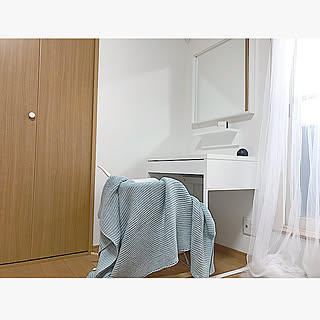 ホワイト×ブルー/すっきり暮らす/シンプル/男子部屋/息子部屋...などのインテリア実例 - 2020-02-23 10:24:23