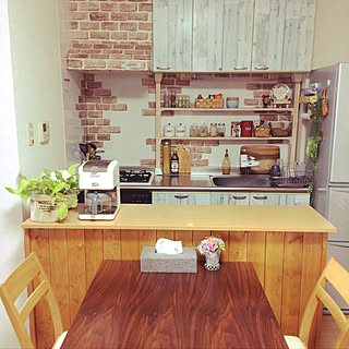 キッチン/キッチン収納/RCの皆さまに感謝♡/いいね、フォロー本当に感謝です♡/いいねと、フォローの押し逃げすみません！...などのインテリア実例 - 2018-07-02 16:00:55
