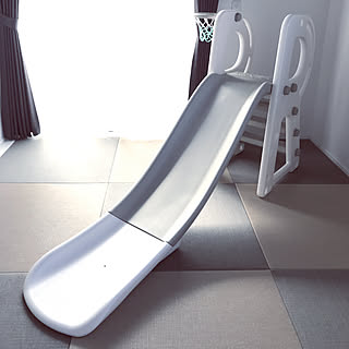 キッズスペース/子供/バスケットゴール/室内遊具/滑り台...などのインテリア実例 - 2019-03-12 10:21:26