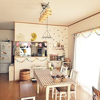 部屋全体/フォロワーの皆様に感謝!/いいね!押し逃げばかりでごめんなさい。/コメントお気遣いなく(^^)/誕生日パーティ/誕生日飾り付け...などのインテリア実例 - 2018-08-06 17:32:42