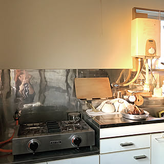 ガスコンロ 昭和レトロのおしゃれなインテリア・部屋・家具の実例 ...