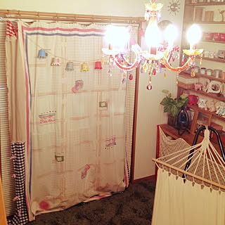 テーブルクロスをカーテンにしましたのインテリア実例 Roomclip ルームクリップ テーブルクロスをカーテンにしましたのインテリア実例 Roomclip ルームクリップ