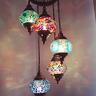 壁 天井 トルコランプのインテリア実例 Roomclip ルームクリップ