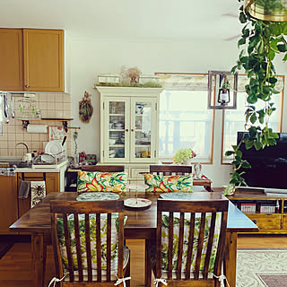 白い食器棚のインテリア実例 Roomclip ルームクリップ